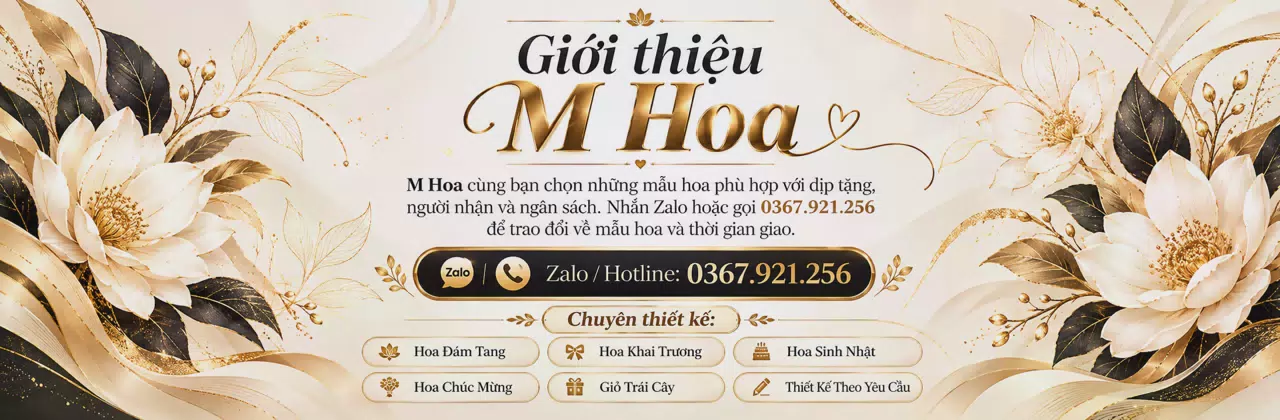 Ảnh bìa Shop hoa tươi Xã Mỹ Tú Cần Thơ - Hoa cho những dịp đáng nhớ